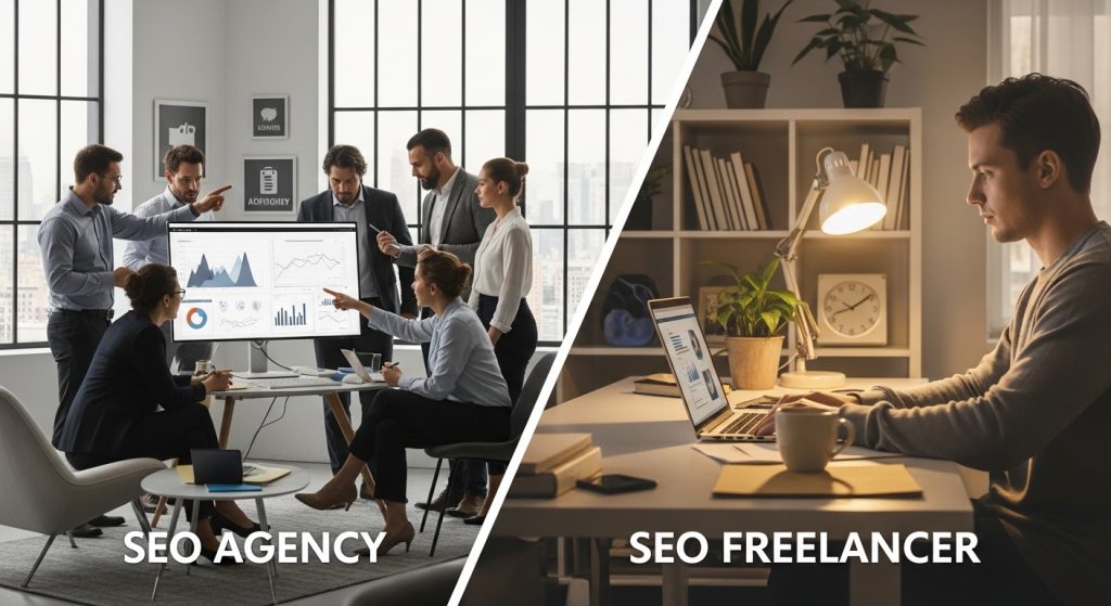Full Comparison: SEO Agency vs SEO Freelancer