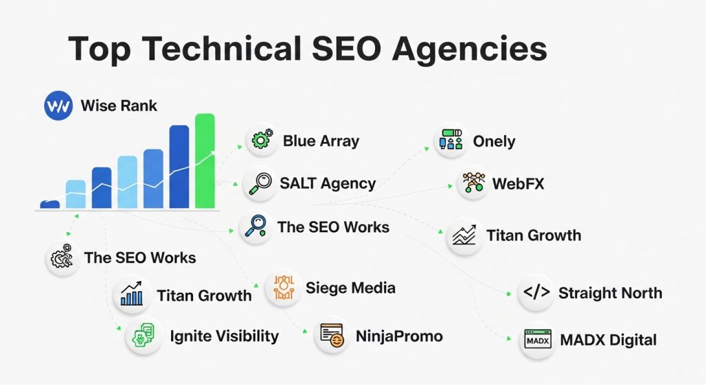 Top Technical SEO Agencies: Audits, Core Web Vitals & Crawlability
